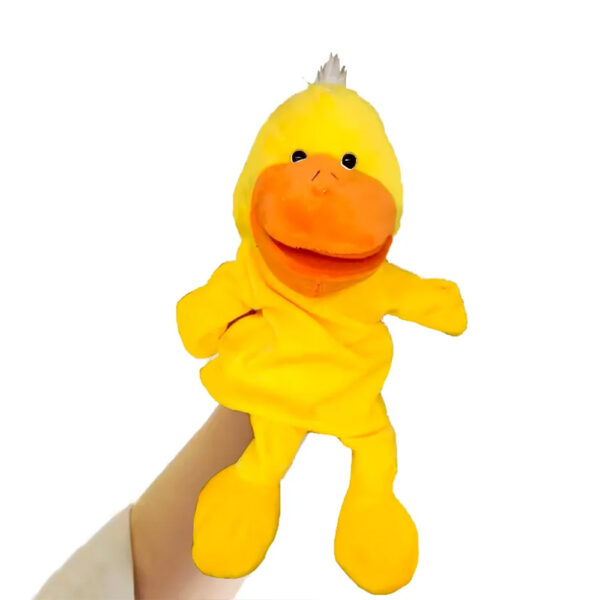Titere Marioneta de Mano Pato con Patas